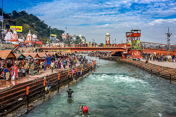 Ghaziabad to Haridwar taxi - Ganga Aarti